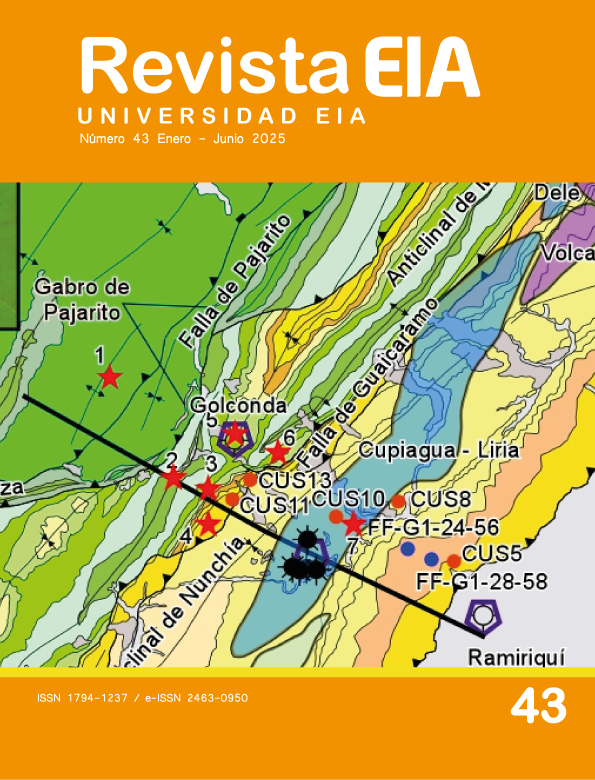 Revista EIA Volumen 22 Número 43